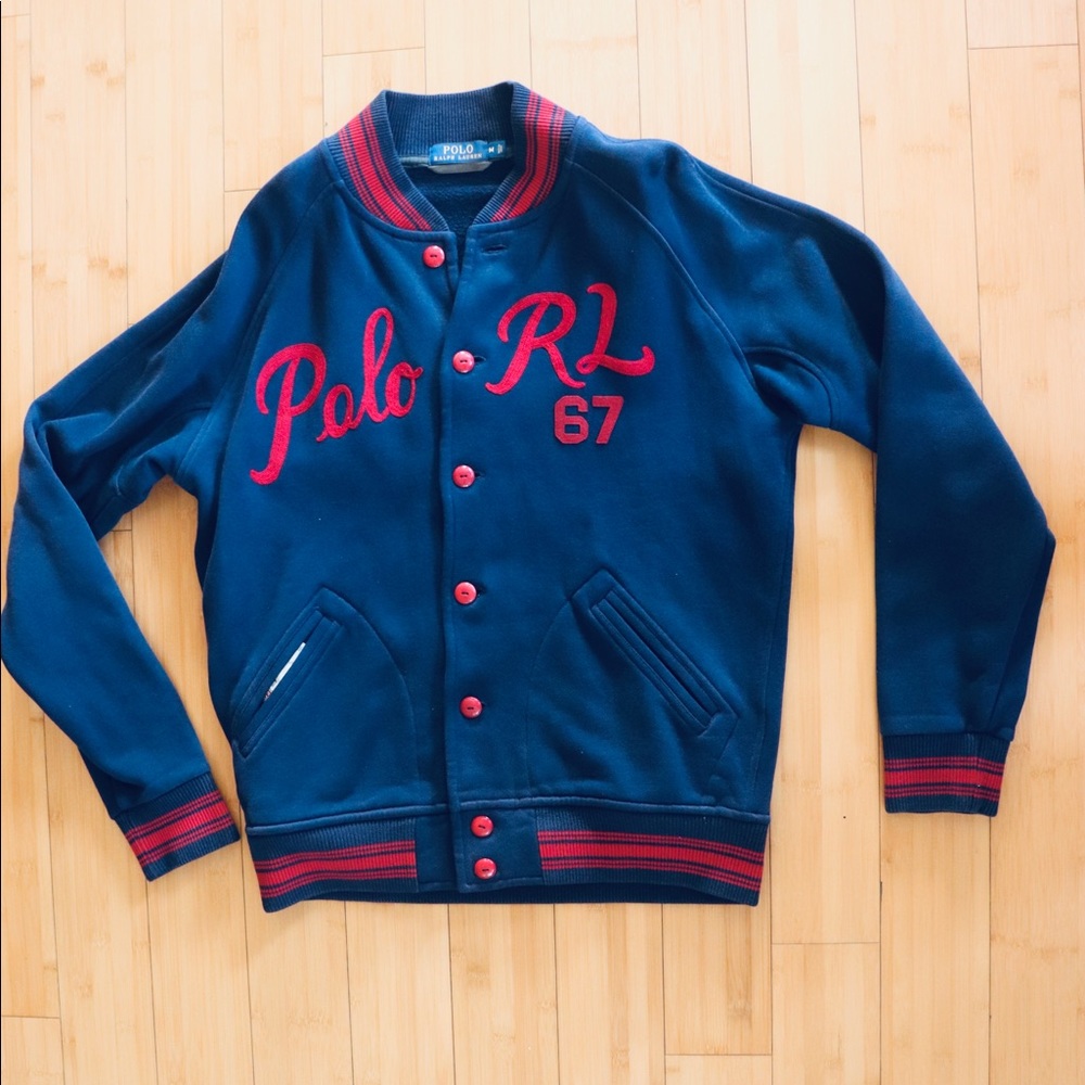 Polo Ralph Lauren Letterman Jacket (M)